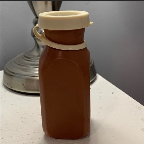 Vintage Fisher Price Chocolate Milk/Orange Juice  Plastic Bottles - Picture 2 of 3